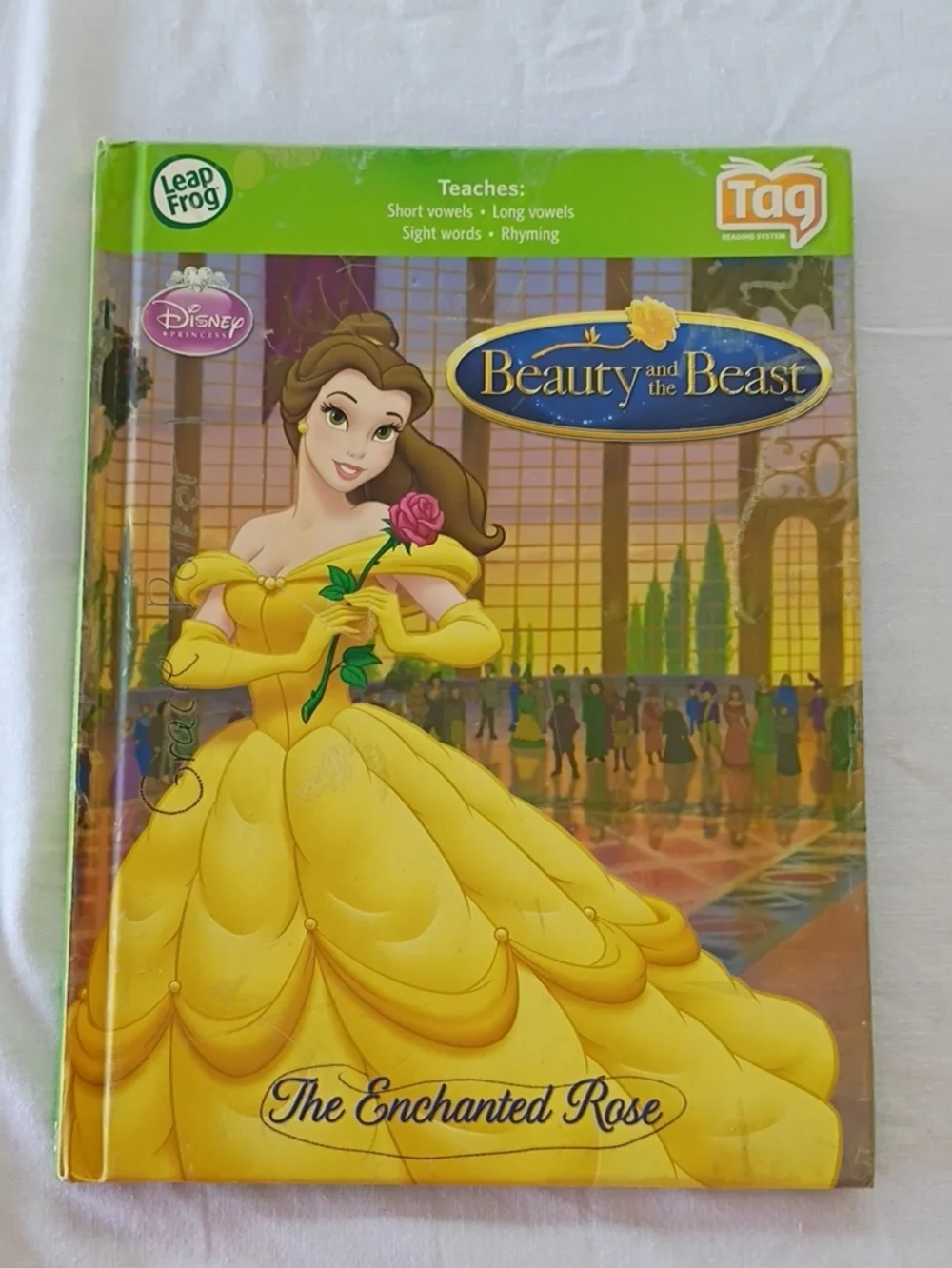 Bundle Of 5 Leapfrog Tag Books, Ispy, Up, Tinkerbell, Ariel, Beauty And Beast
